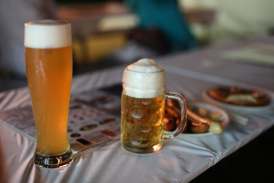 ミッドタウンのドイツビアガーデンに行ってきた