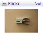Flickrのティッカーを作りました。