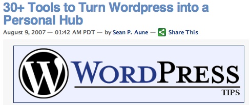 30+ Tools to Turn WordPress into a Personal Hub
