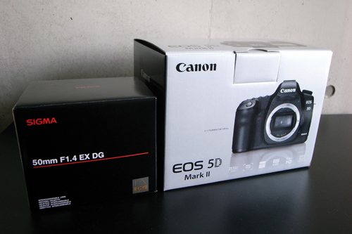 CANON EOS 5D Mark II買いました。