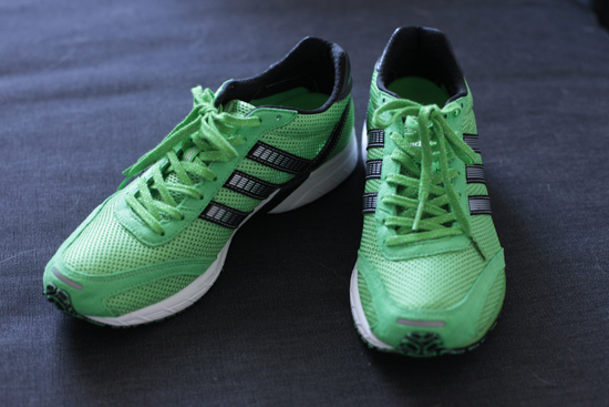 スポーツ用具、ランニングシューズが届きました