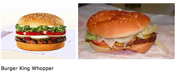 Fast Food: Ads vs. Reality