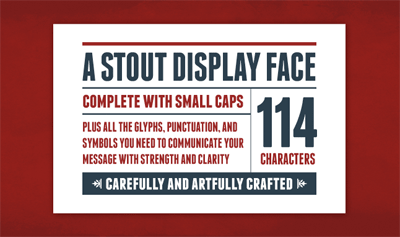 見出しに使えるボールドで美しいフォント20