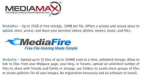 Best Free File Hosting