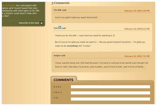 30 Must See Comment Designs for Web Designers