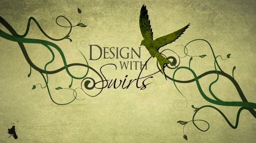 Design with Swirls and Flourishes