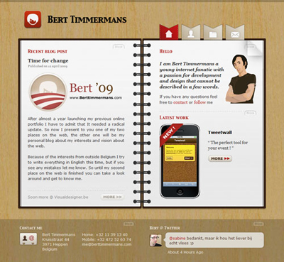 エレガントでオリジナルなブログデザイン集