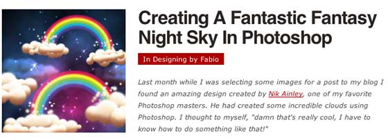 Creating A Fantastic Fantasy Night Sky In Photoshop