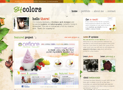有名なポートフォリオサイトの5つのスタイル