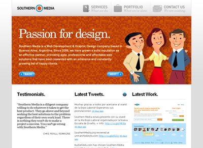 有名なポートフォリオサイトの5つのスタイル