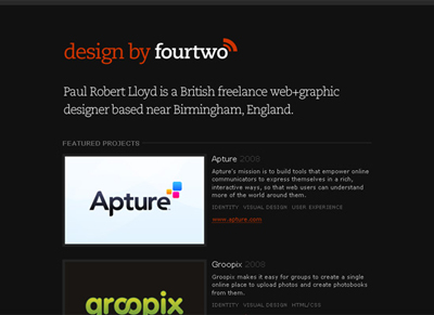 有名なポートフォリオサイトの5つのスタイル