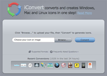 Windows,Mac,Linuxフォーマットのアイコンを作ってくれる『iConvert』