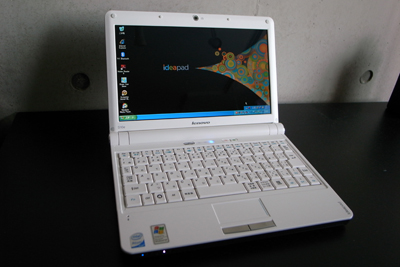 Lenovo IdeaPad S10eが届きました。