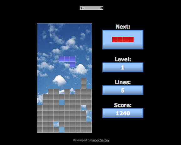 Javascript Tetris