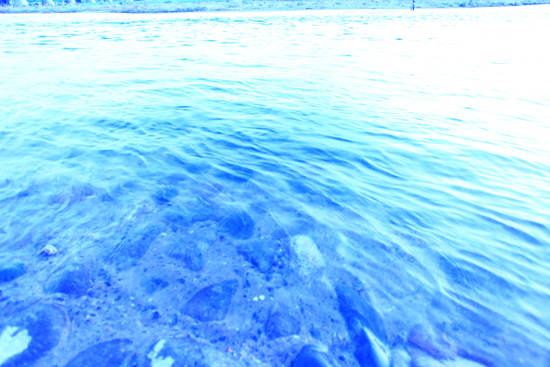 二子玉の河川敷から