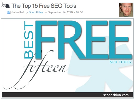 The Top 15 Free SEO Tools
