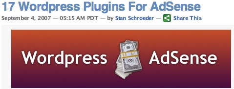 17 WordPress Plugins For AdSense